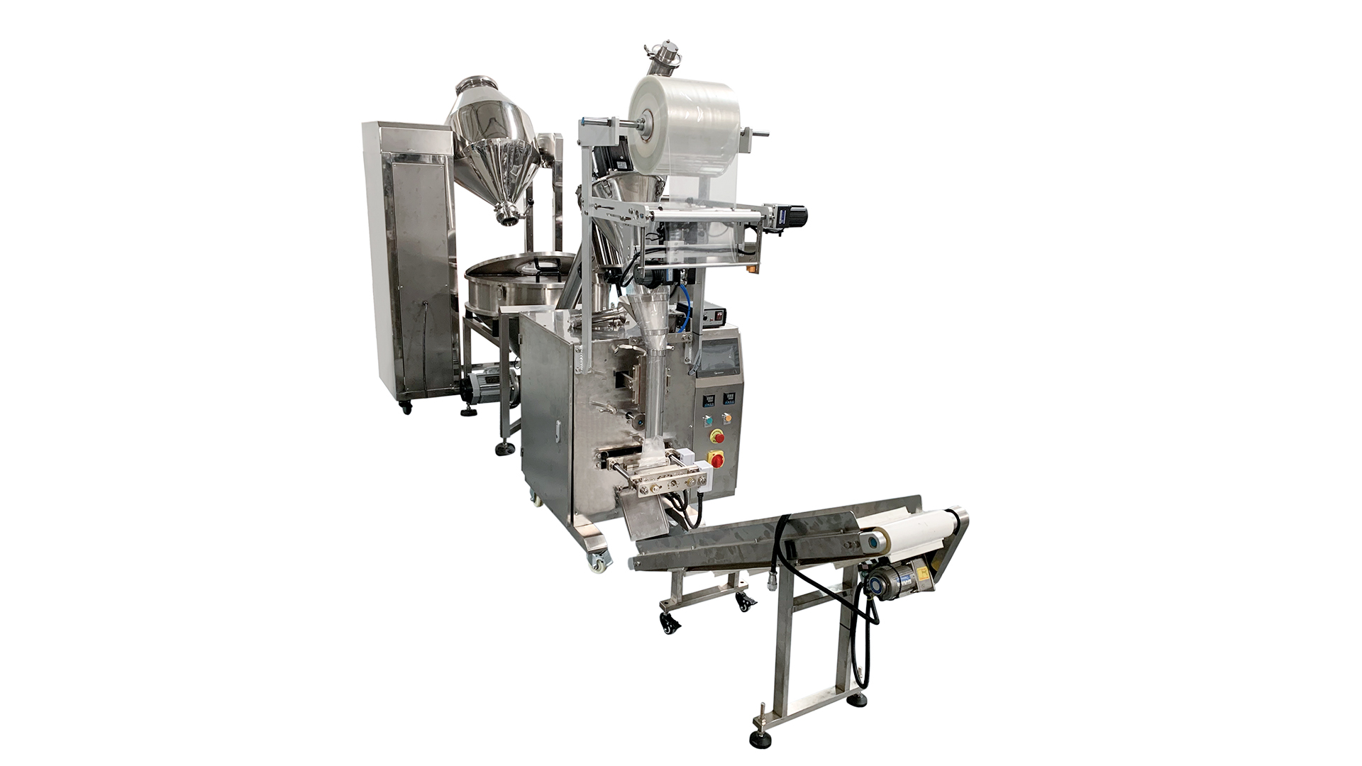 powder mixing and packing machine