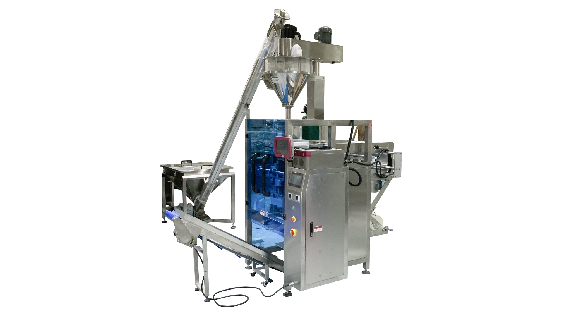 powder package and laser coding machine