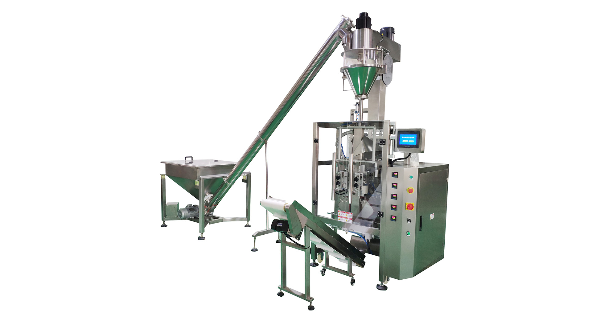 quad seal bag powder packing machine